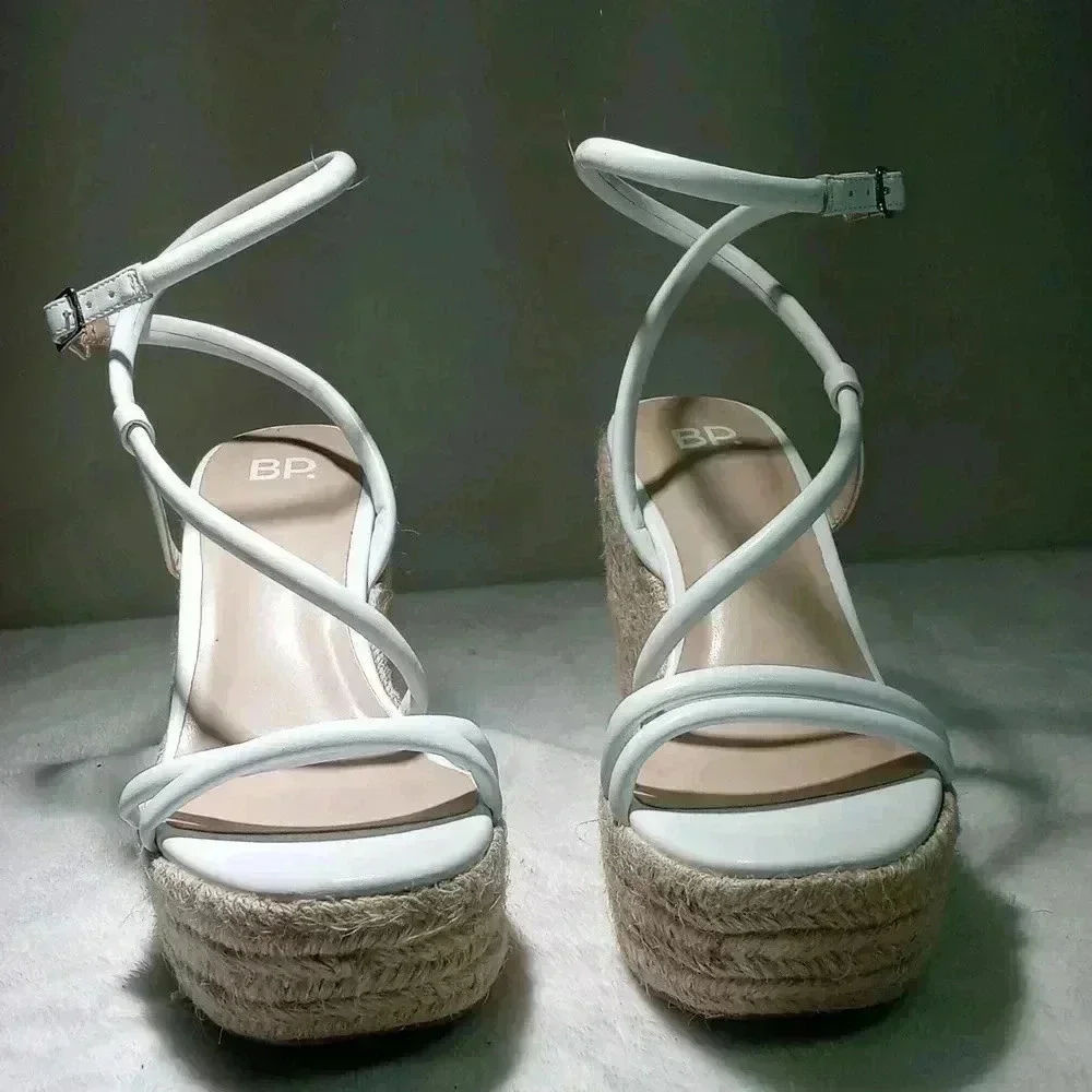 BP. Cohan Espadrille Platform Wedge Sandal